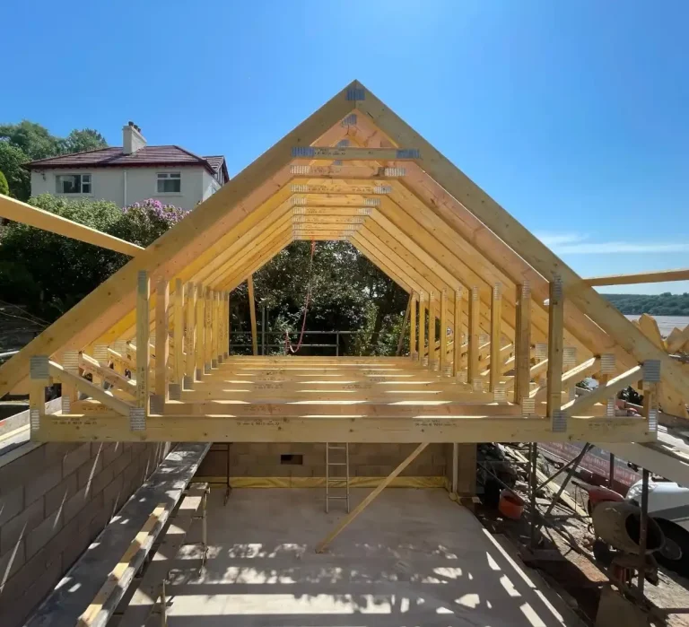 in the works roof extension